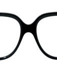 Anagram Black Geometric Eyeglasses