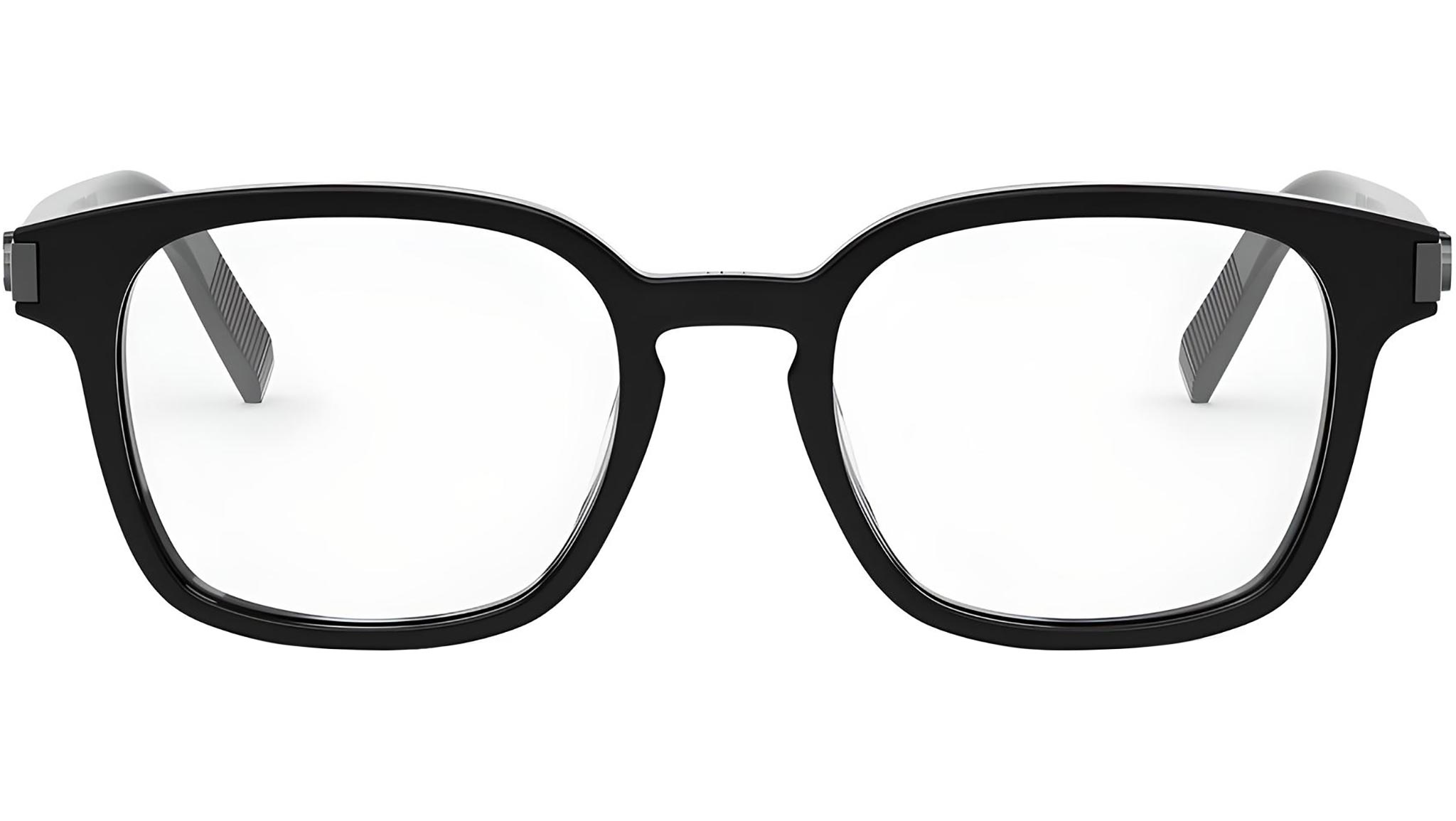 CD IconO S4I Black Square Eyeglasses