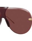 Slim Bordeaux Mask Sunglasses
