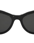 B.zero1 Shiny Black Cat Eye Sunglasses