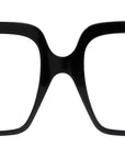 Anagram Black Geometric Eyeglasses
