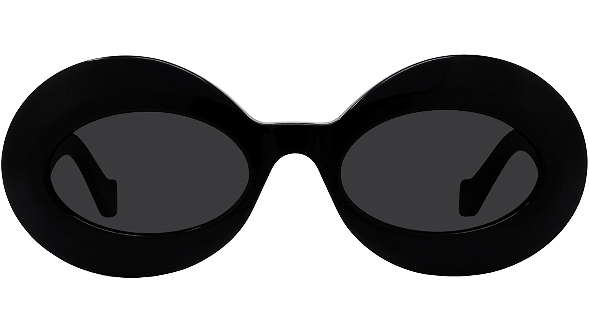 Chunky LW40091I 01A Black Oval Sunglasses