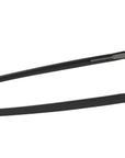 Flex Black Geometric Eyeglasses