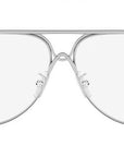 CELINE Metal Silver Pilot Sunglasses