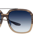 D.Ellis Grey Square Sunglasses