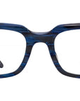 Hinkley Blue Square Eyeglasses