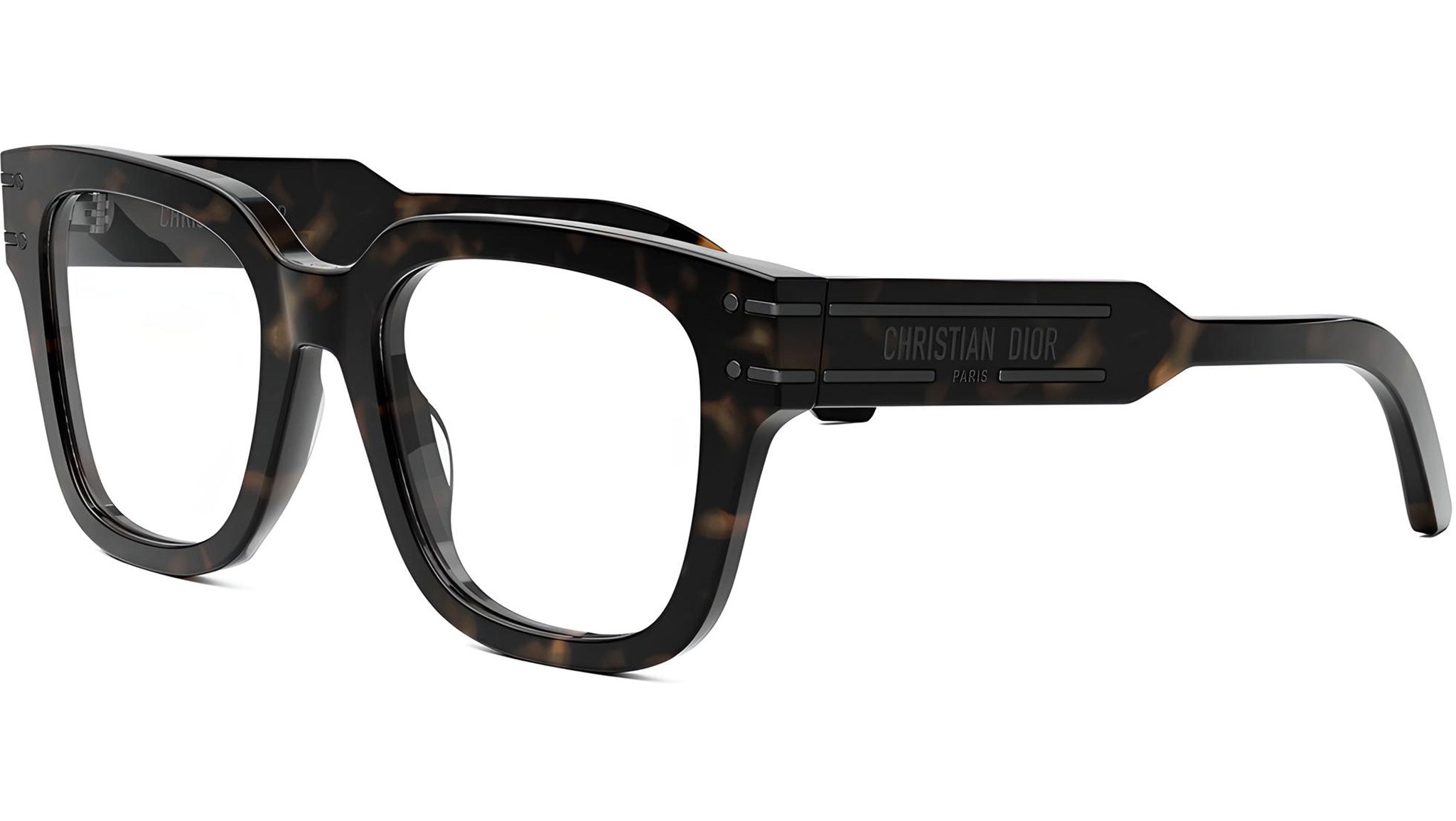 DiorSignatureO S5I Havana Square Eyeglasses