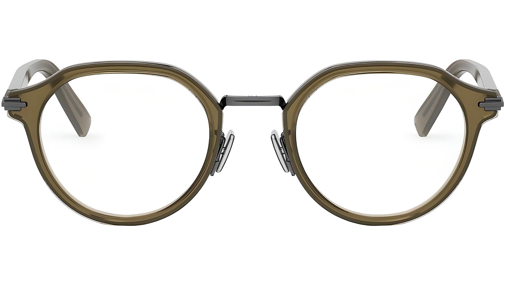 DiorBlackSuitO R8U Green Pantos Eyeglasses