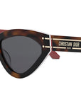 DiorSignature B2U Havana Butterfly Sunglasses
