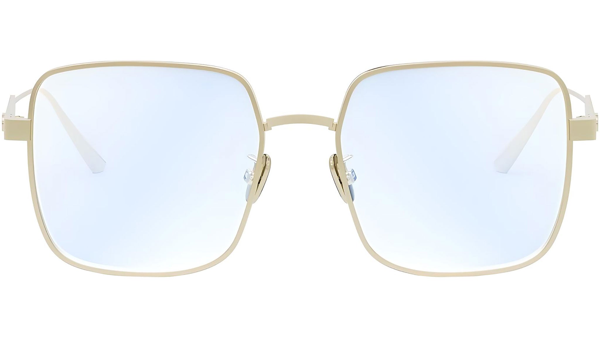 DiorCannageO S1F Yellow Square Eyeglasses