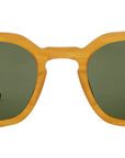 Tucker Orange Geometric Sunglasses