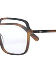 Mini CD O S2I Shiny Havana Geometric Eyeglasses