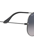 Aviator Gradient RB3025 004/78 Gunmetal Blue