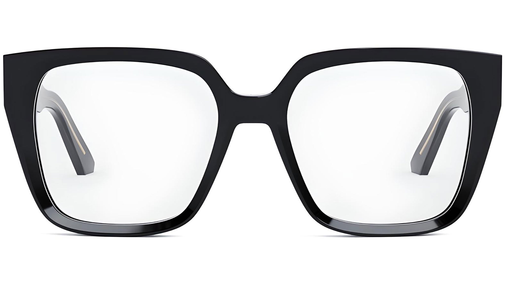 DiorSpiritO S6I Black Square Eyeglasses