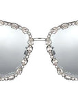 MissDior B2U Silver Butterfly Sunglasses