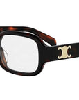 Triomphe Tortoise Rectangle Sunglasses