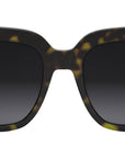 Diorésille S1I Shiny Black Squared Sunglasses