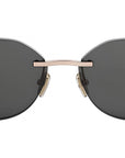Serpenti Forever Rose Gold Oval Sunglasses