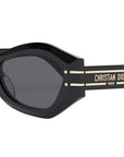 DiorSignature B1U Black Cat Eye Sunglasses