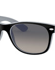 New Wayfarer Color Mix RB2132 matte black on ice