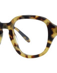 Slim Tortoise Square Eyeglasses
