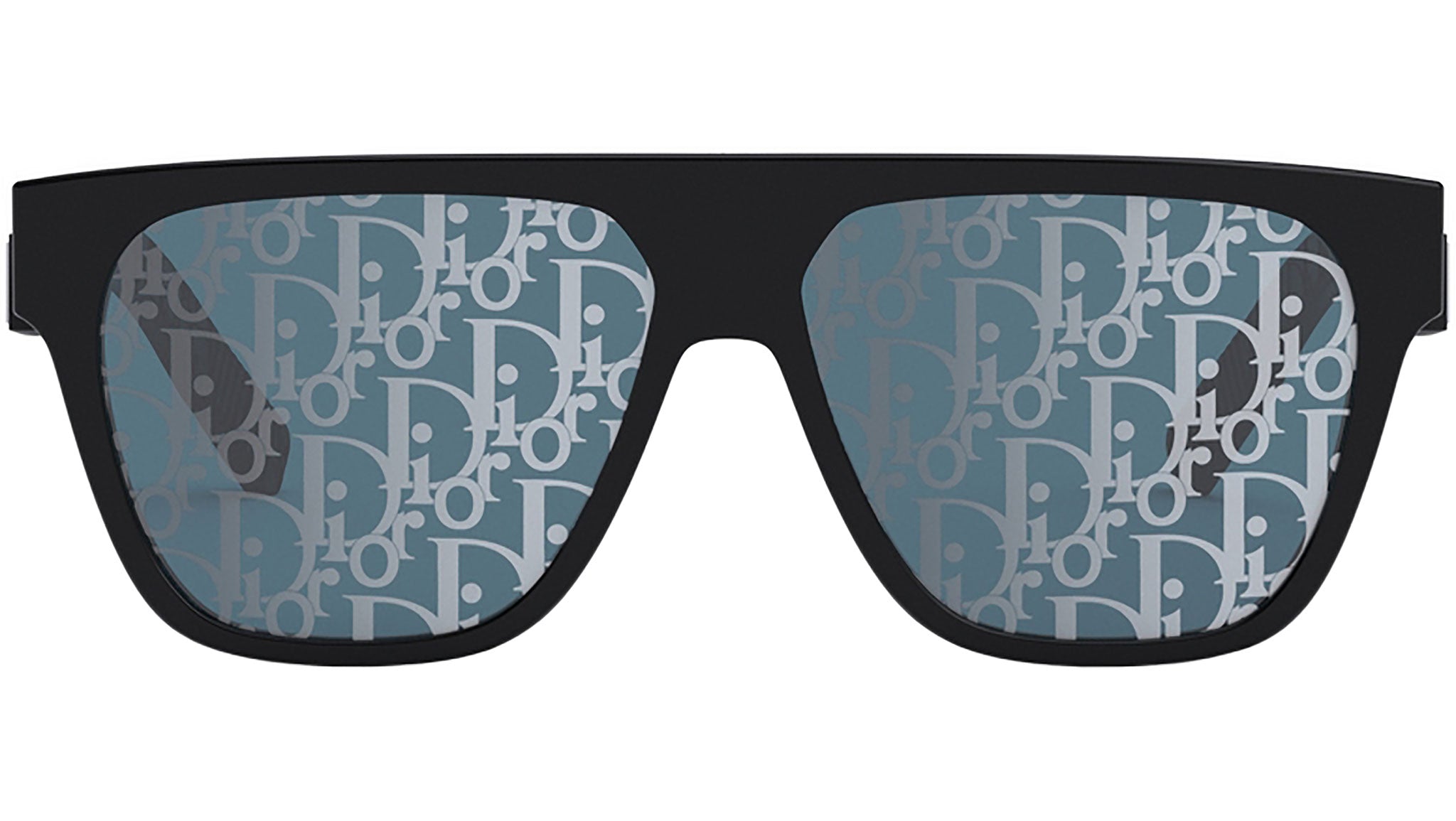 DiorB23 S3I Black Geometric Sunglasses