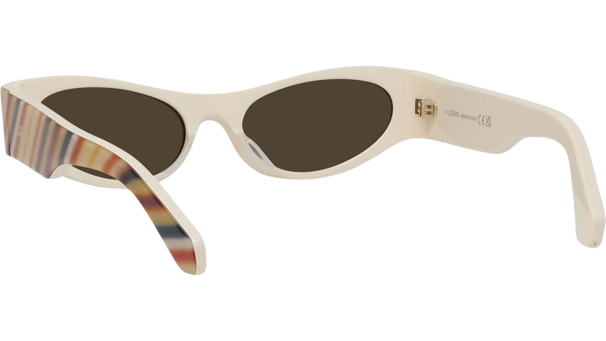 Signature Brown Geometric Sunglasses