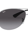 RB3386 silver metal grey