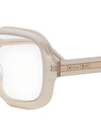 DiorPrismeO S1I Peach Geometric Eyeglasses