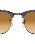 Clubmaster RB3016 125651 spotted brown/blue