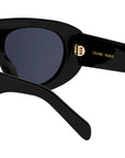 Triomphe Stamp Black Pilot Sunglasses