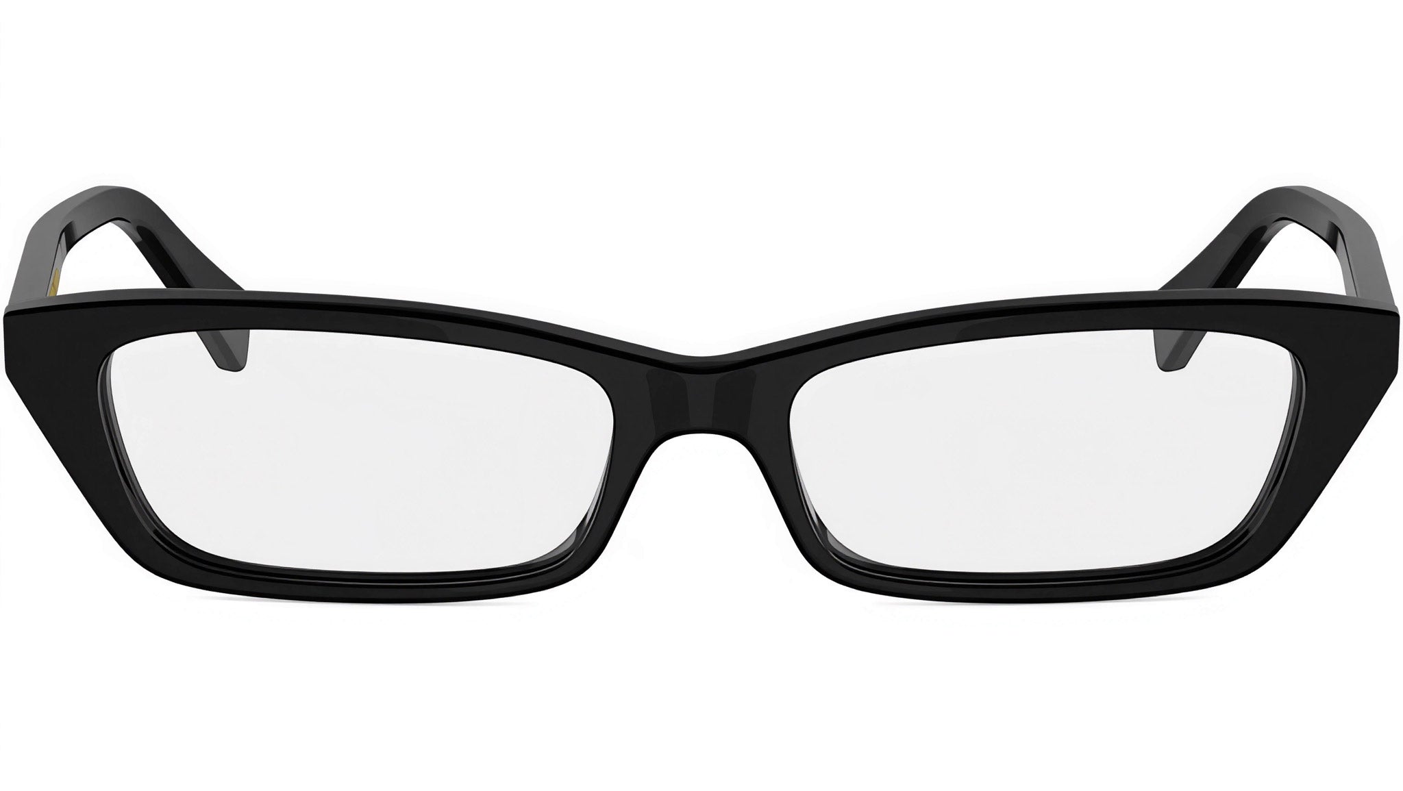 CELINE Thin Black Rectangle Sunglasses