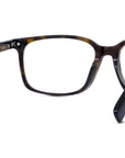 DiorBlackSuitO SI Havana Rectangular Eyeglasses