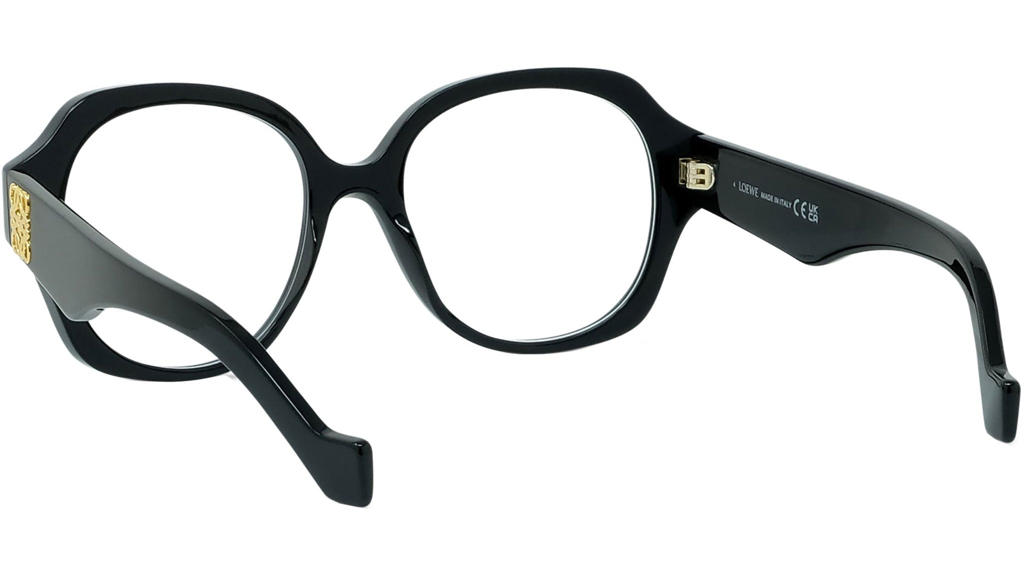 Anagram Black Geometric Sunglasses