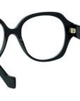 Anagram Black Geometric Sunglasses