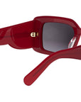 DiorLuckyCharms S1I Red Rectangular Sunglasses