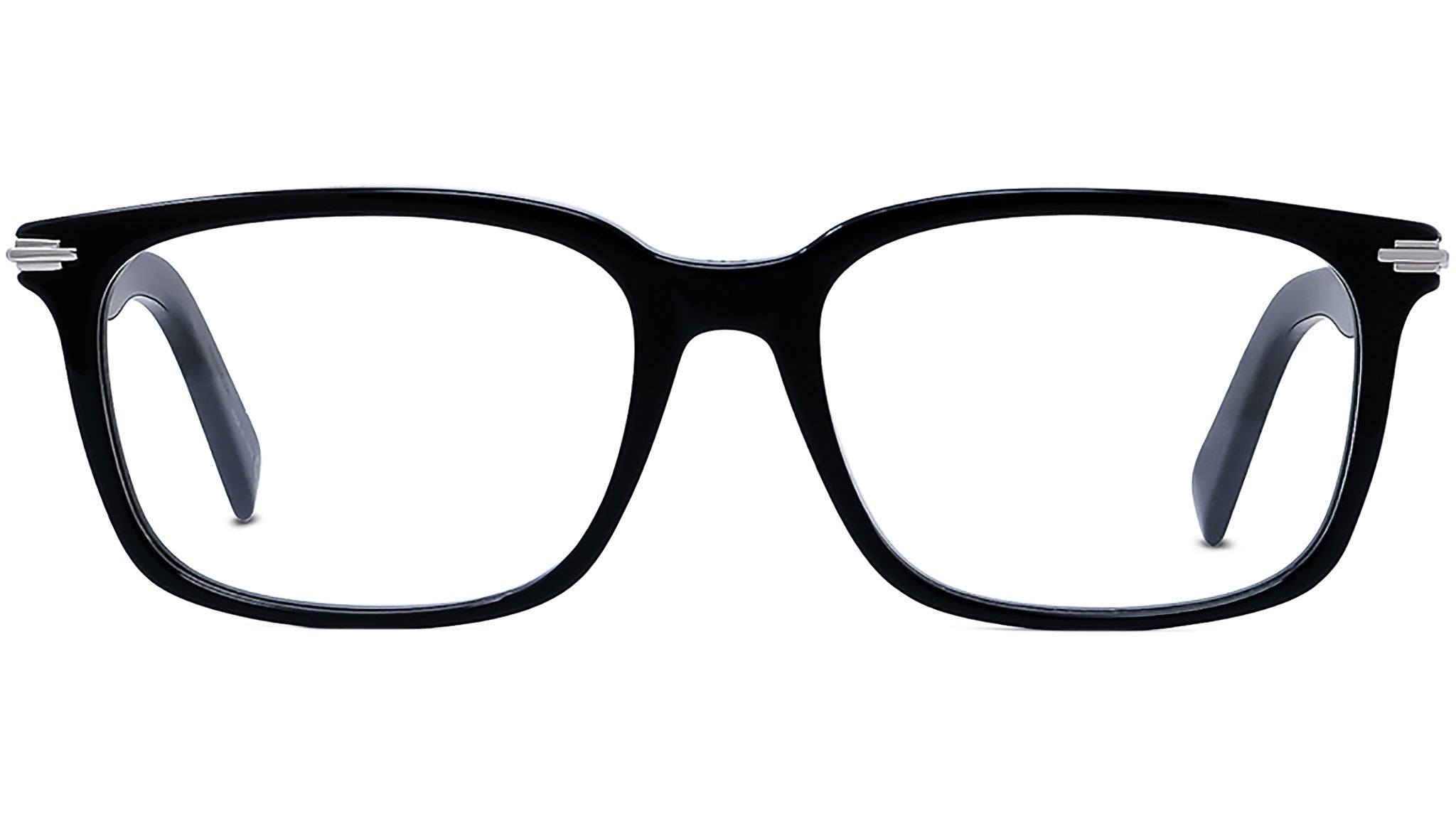 DiorBlackSuitO SI Black Rectangular Eyeglasses