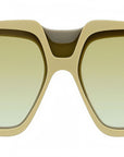 Anagram Green Geometric Sunglasses