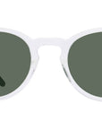 Banks Transparent Round Sunglasses