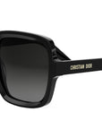 DiorMidnight S4I Shiny Black Butterfly Sunglasses