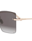 CDior S3U Rose Gold Squared Sunglasses