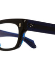 1391 Optical 01 Black on Blue