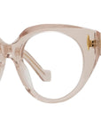 Anagram Pink Geometric Eyeglasses