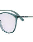 Mini CD O B5I Green Butterfly Eyeglasses