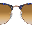 Clubmaster RB3016 125651 spotted brown/blue