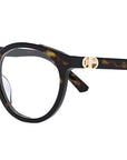 30MontaigneMiniO R4I Havana Round Eyeglasses