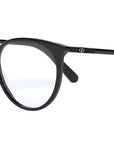 Mini CD O B1I Black Round Eyeglasses