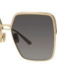 EverDior S1U Gold Geometric Sunglasses