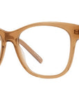 GV Day Light Brown Geometric Eyeglasses