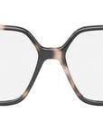 CELINE Thin Rose Havana Geometric Eyeglasses